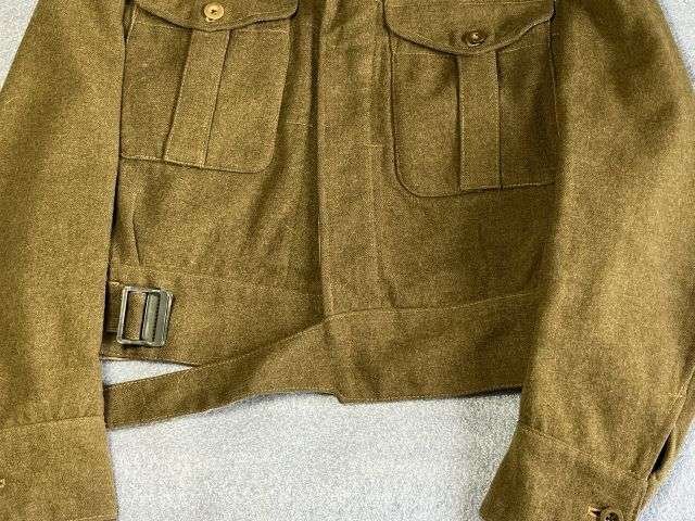17) Good Original British Army 1946 Pattern Battledress Blouse In A Size 8 — image 10