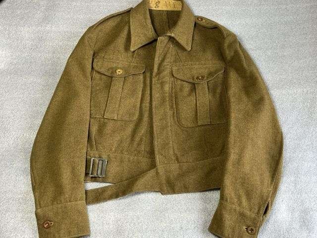 17) Good Original British Army 1946 Pattern Battledress Blouse In A Size 8 — image 12
