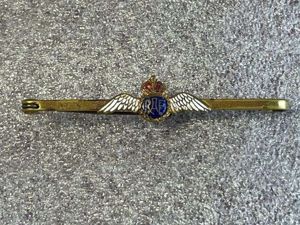 114) Nice Original 1930s-WW2 RAF Pilots Wings Sweetheart Brooch