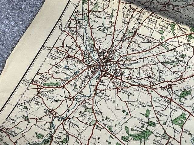 115) Good Original WW2 German Army Map of Kingston Upon Hull Operation Sealion Planned Invasion of Britain 1940 — image 2