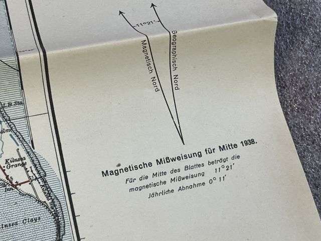 115) Good Original WW2 German Army Map of Kingston Upon Hull Operation Sealion Planned Invasion of Britain 1940 — image 6