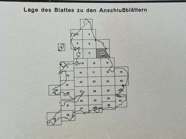 115) Good Original WW2 German Army Map of Kingston Upon Hull Operation Sealion Planned Invasion of Britain 1940 — image 7