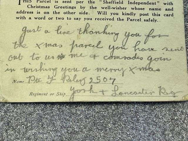 81) Original WW1 British Embroidered Silk Post Card To Our Dear Son — image 2