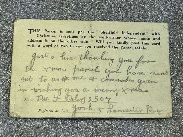 81) Original WW1 British Embroidered Silk Post Card To Our Dear Son — image 4