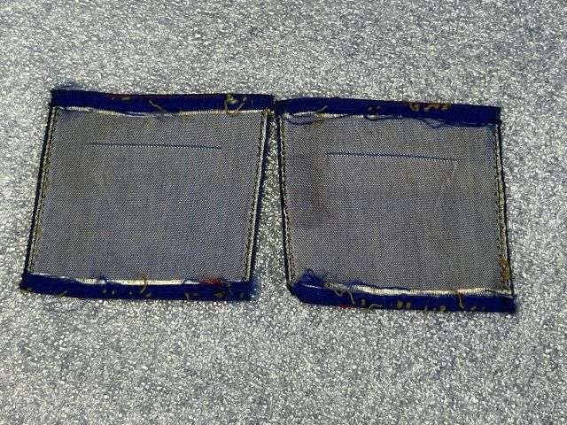 38) Excellent Clean Original Post 1952 British Commonwealth Forces Cloth Badge Pair — image 2