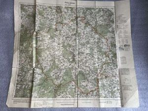 41) Good Original Pre WW2 German Map Kreis Uelzen Showing …