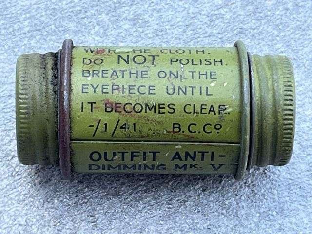 45) Excellent Original 1941 Dated Outfit Anti-Dimming MKV For Respirator — image 8