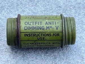 45) Excellent Original 1941 Dated Outfit Anti-Dimming MKV For Respirator