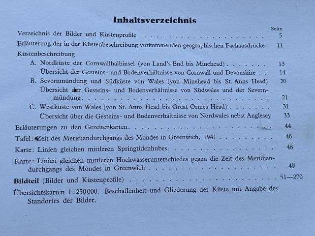 46) Original WW2 German Military Geographical Information on England's West Coast – Southern Part Photos & Text Booklet With Maps 1941 — image 21