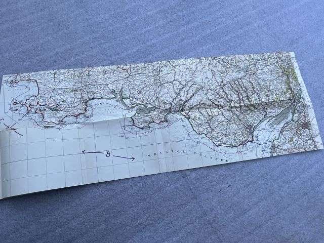 46) Original WW2 German Military Geographical Information on England's West Coast – Southern Part Photos & Text Booklet With Maps 1941 — image 7