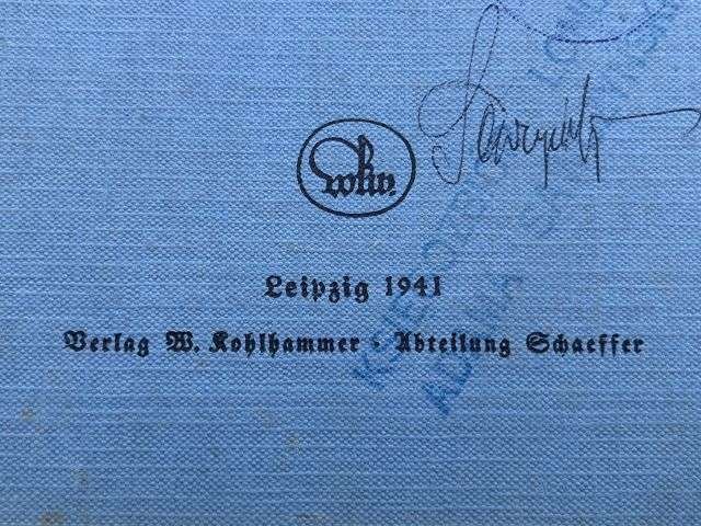 48) Good Original WW2 German Economics/Law Book On Roman Law Dated 1941 — image 11