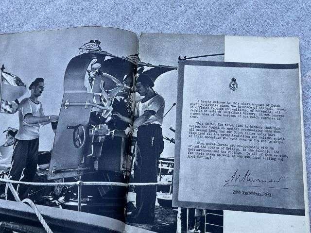 49) Tatty Original WW2 HMSO Booklet Queen Wilhelmina's Navy. Royal Dutch Navy 1944 — image 6