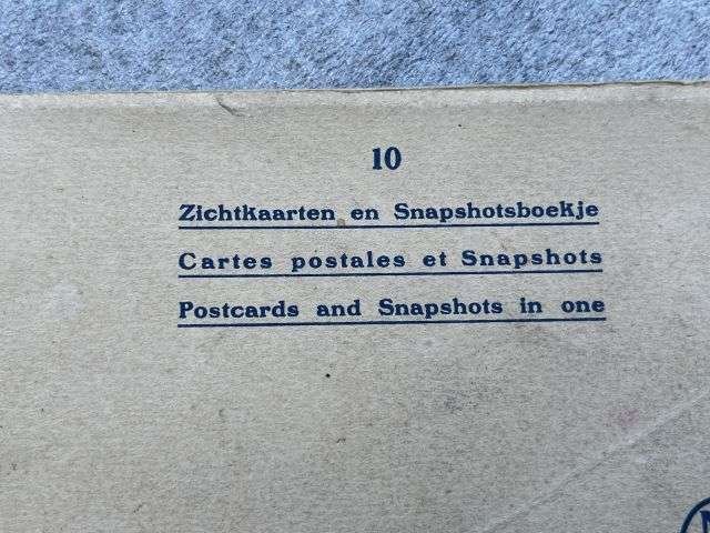 52) Interesting Original WW1 Postcard Set German Gun Belgium War Site. Only Part Full. — image 10