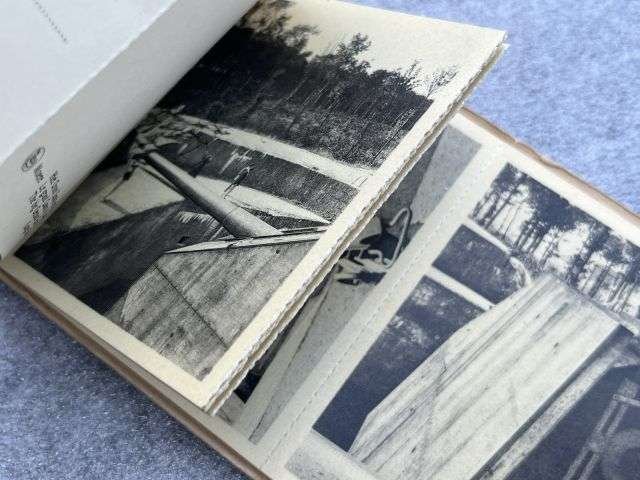 52) Interesting Original WW1 Postcard Set German Gun Belgium War Site. Only Part Full. — image 3