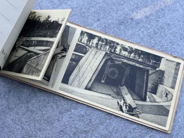 52) Interesting Original WW1 Postcard Set German Gun Belgium War Site. Only Part Full. — image 4
