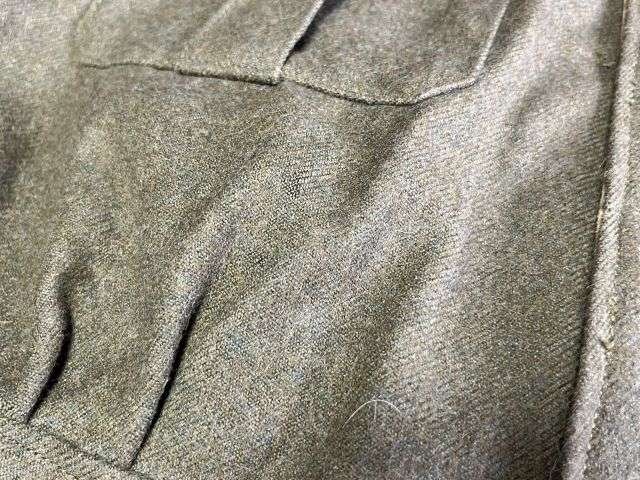 19) Lovely Original WW2 British Army Australian Made 1937 Pat Battledress Blouse 1942 With All Original RCS 2nd Infantry SEAC Insignia — image 11