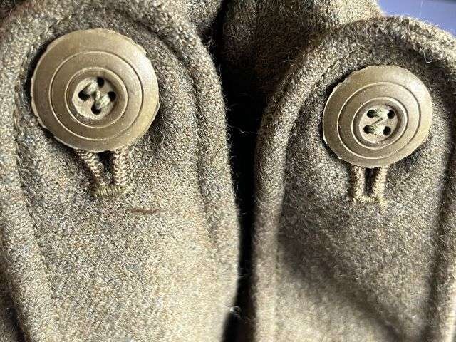 19) Lovely Original WW2 British Army Australian Made 1937 Pat Battledress Blouse 1942 With All Original RCS 2nd Infantry SEAC Insignia — image 3