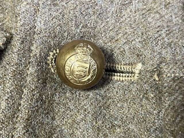 20) Very Nice Original Early WW2 1922 Pattern Service Dress Jacket To The Essex Yeomanry. Large Size 14 Dated Mid 1930s — image 10