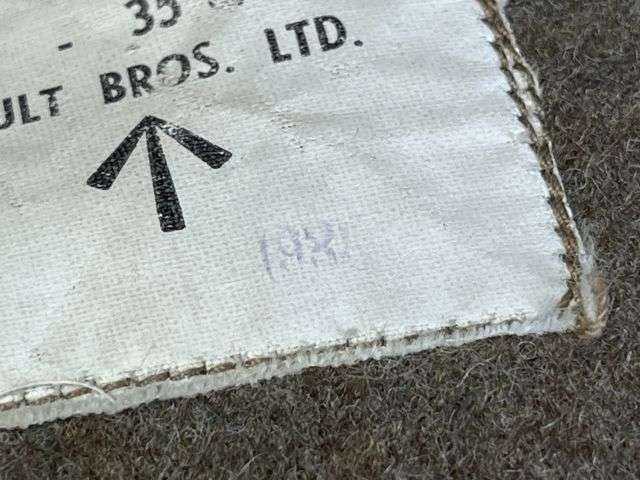 20) Very Nice Original Early WW2 1922 Pattern Service Dress Jacket To The Essex Yeomanry. Large Size 14 Dated Mid 1930s — image 14