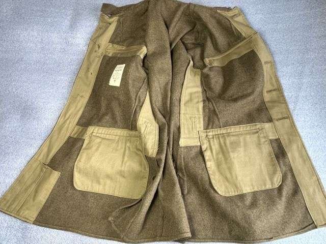 20) Very Nice Original Early WW2 1922 Pattern Service Dress Jacket To The Essex Yeomanry. Large Size 14 Dated Mid 1930s — image 20