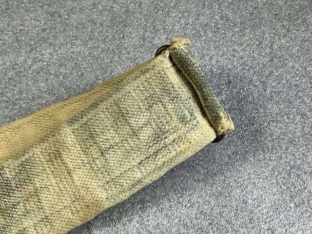 22) Good Well Used Original WW2 RAF 3 Section 1925 Pattern Webbing Waist Belt — image 4