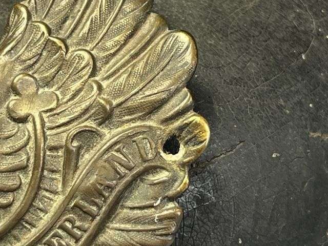 23) Excellent Original Early WW1 Imperial German Army NCOs Leather Pickelhaube In An Unusually Large Size 7 1/4 — image 20