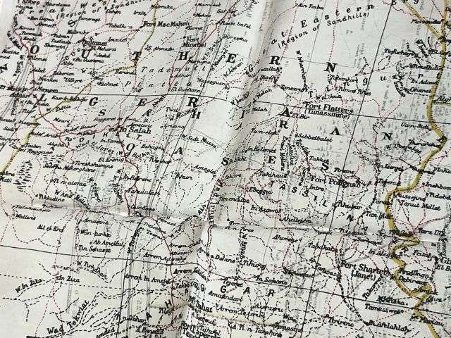 26) Original Early WW2 RAF Silk/Rayon Escape Map K1/K2 Central Africa, North Africa, Sicily, Greece, Crete Etc — image 22