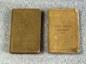 31) Excellent Original WW1 British Military Active Service Testament 1916 …
