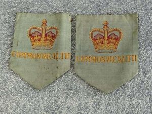 33) Excellent Original Post 1952 Pair of British 1st British …