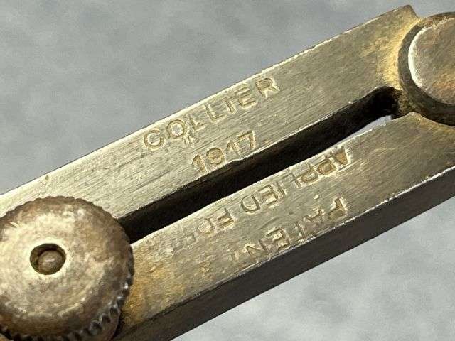 35) Excellent Original WW1 British Army 7 Inch Dividers Dated 1917 — image 5