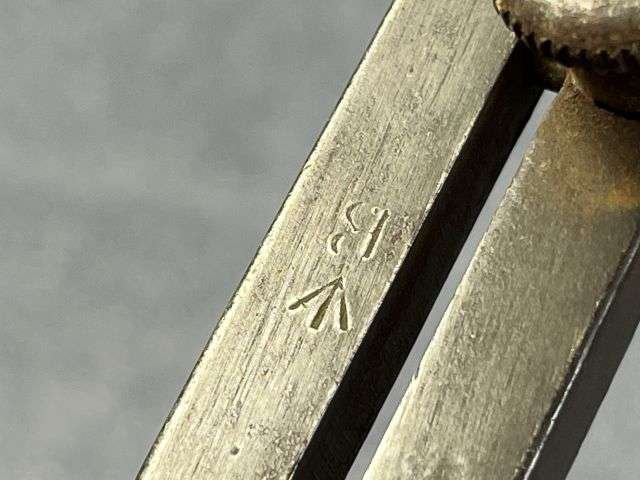 35) Excellent Original WW1 British Army 7 Inch Dividers Dated 1917 — image 6