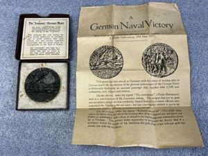 36) Very Nice Original WW1 RMS Lusitania Propaganda Medal In …