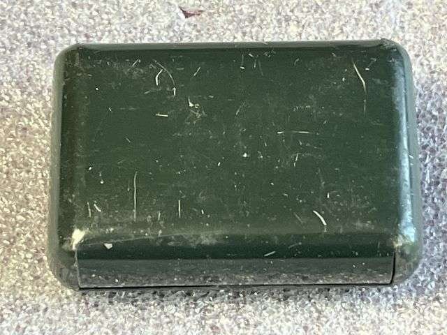 98) Good Original WW2 British Mallock-Armstrong Ear Defenders in Tin As Issued To Army, RAF, RN etc — image 10