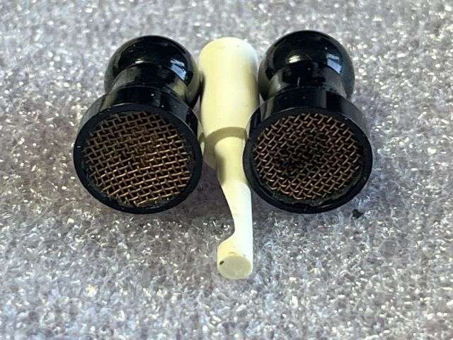 98) Good Original WW2 British Mallock-Armstrong Ear Defenders in Tin As Issued To Army, RAF, RN etc — image 8