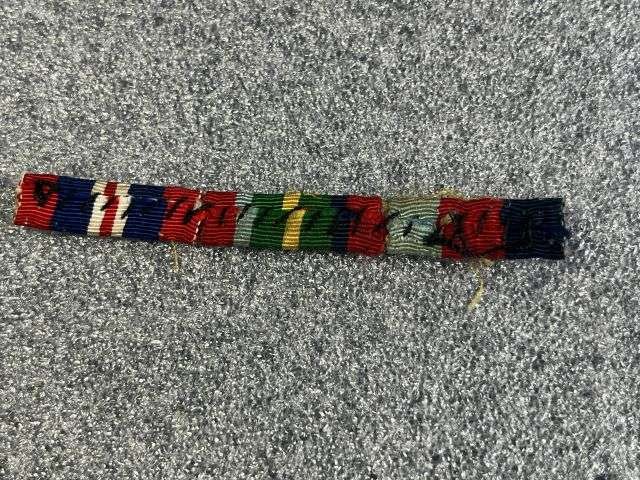 42) Original WW2 RN Medal Ribbon Group 1939-45 Star, Pacific Star & War Medal — image 2