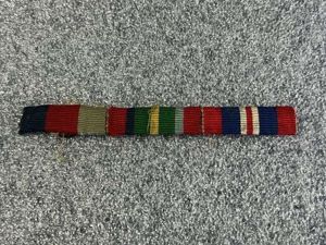 42) Original WW2 RN Medal Ribbon Group 1939-45 Star, Pacific …