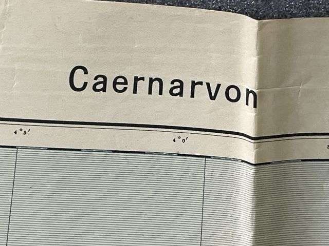 67) Good Original WW2 German Army Map of Caernarvon Operation Sealion Planned Invasion of Britain 1940 — image 10