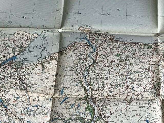 67) Good Original WW2 German Army Map of Caernarvon Operation Sealion Planned Invasion of Britain 1940 — image 2