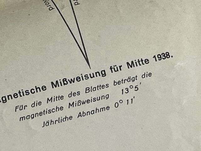 67) Good Original WW2 German Army Map of Caernarvon Operation Sealion Planned Invasion of Britain 1940 — image 3