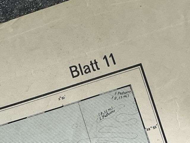 67) Good Original WW2 German Army Map of Caernarvon Operation Sealion Planned Invasion of Britain 1940 — image 8