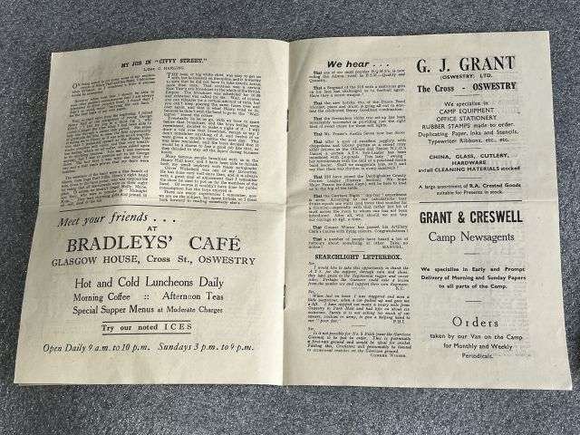 75) Original Early WW2 Searchlight Bulletin Magazines 236th Searchlight Training Regiment RA. Issue No 1, 2 & 3 All April 1941 — image 8