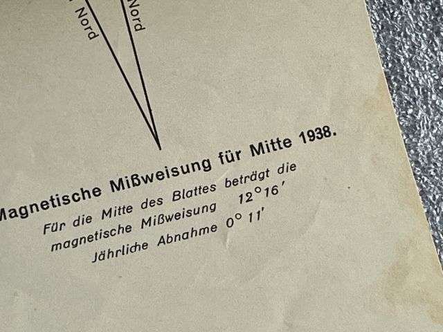 63) Good Original WW2 German Army Map of Stoke-On-Trent Operation Sealion Planned Invasion of Britain 1940 — image 4