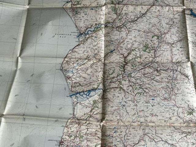 64) Good Original WW2 German Army Map of Barmouth Operation Sealion Planned Invasion of Britain 1940 — image 2