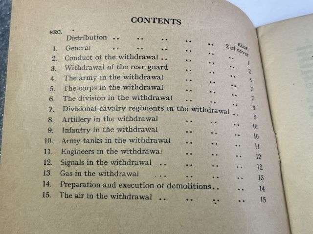 36) Original Military Training Pamphlet No 23 Operations Part VI Withdrawal May 1940. Dunkirk Evacuation — image 4