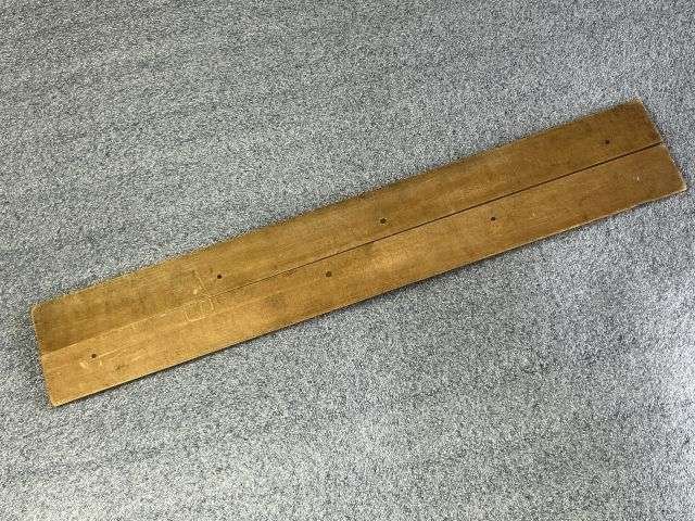 38) Nice Original WW2 RAF Navigators Air Ministry Marked Parallel Rule Dated 1939 — image 2