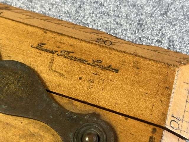 38) Nice Original WW2 RAF Navigators Air Ministry Marked Parallel Rule Dated 1939 — image 6