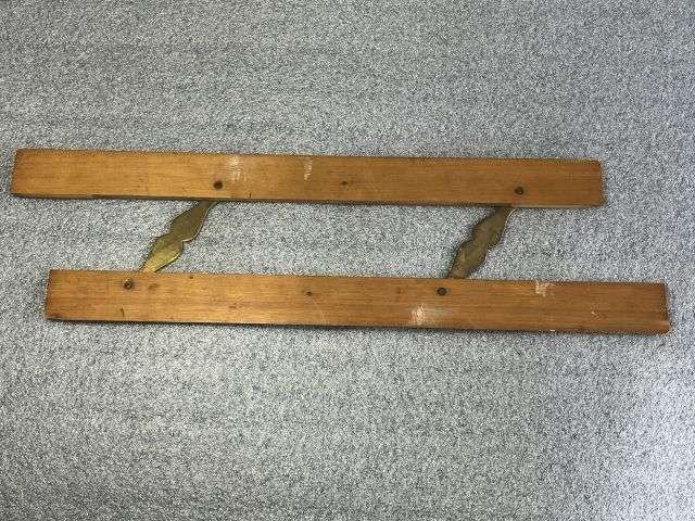 32) Good Original WW2 RAF Navigators Air Ministry Marked Parallel Rule — image 2