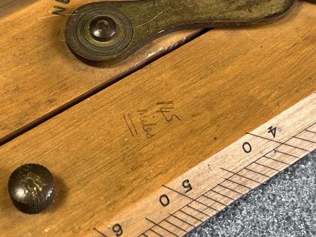 32) Good Original WW2 RAF Navigators Air Ministry Marked Parallel Rule — image 5