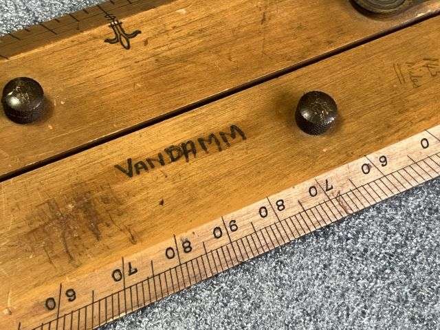 32) Good Original WW2 RAF Navigators Air Ministry Marked Parallel Rule — image 6