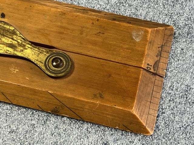 32) Good Original WW2 RAF Navigators Air Ministry Marked Parallel Rule — image 7